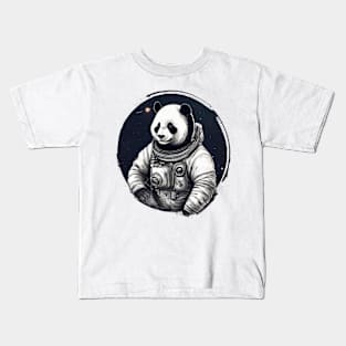 Panda Astronaut Kids T-Shirt